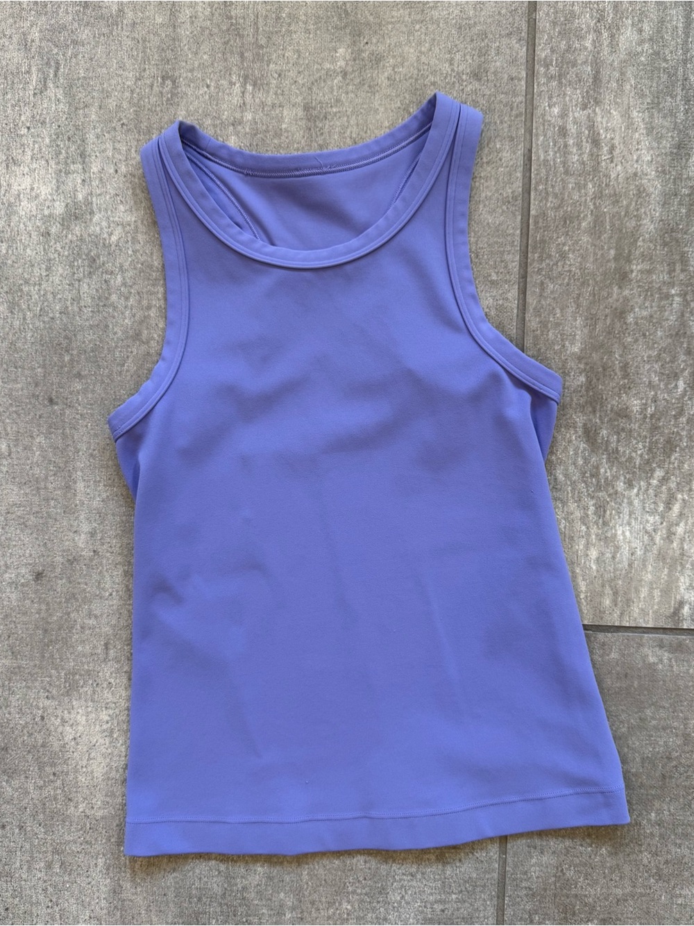 lululemon Align Waist Length Racerback Tank - Dark Lavendar